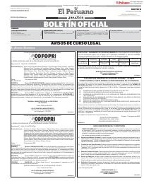 Boletín Oficial