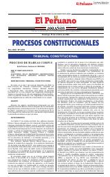 Procesos Constitucionales