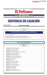 Sentencia en Casación