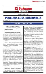 Procesos Constitucionales