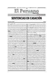 Sentencia en Casación