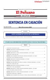 Sentencia en Casación