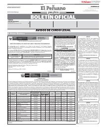 Boletín Oficial
