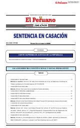Sentencia en Casación