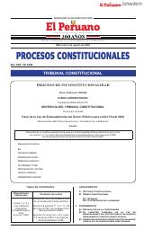 Procesos Constitucionales