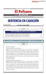 Sentencia en Casación