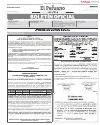Boletín Oficial