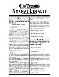Normas Legales