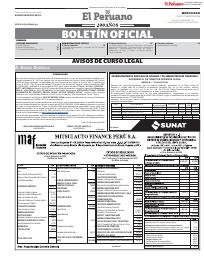 Boletín Oficial