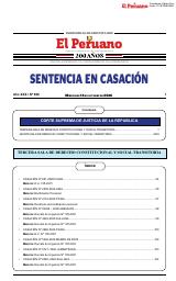 Sentencia en Casación