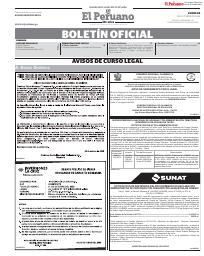 Boletín Oficial