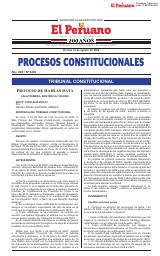 Procesos Constitucionales