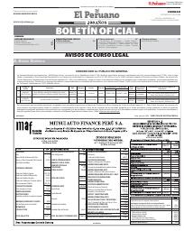 Boletín Oficial