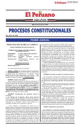 Procesos Constitucionales