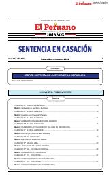Sentencia en Casación