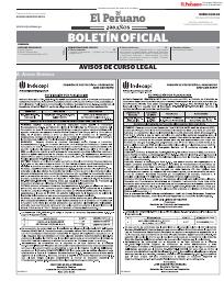 Boletín Oficial