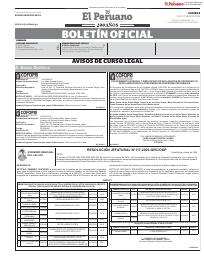 Boletín Oficial
