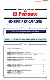 Sentencia en Casación