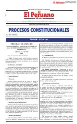 Procesos Constitucionales