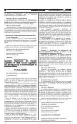 Aprueban Reglamento Del Decreto Legislativo N° 1278, Decreto ...