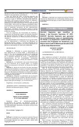 Decreto Supremo Que Modifica El Anexo I Del Decreto Supremo N° 095-2023 ...