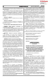 Decreto De Urgencia Que Modifica El Decreto Legislativo N° 1188 ...